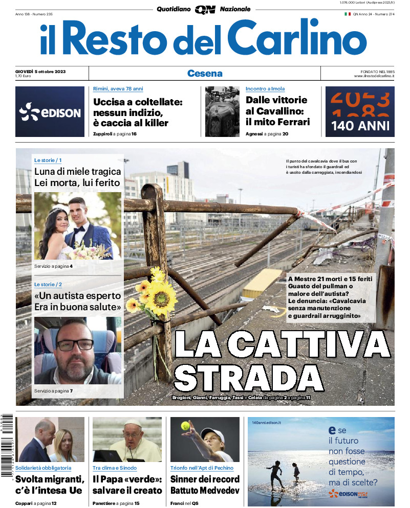 Cesena - giovedì 05 Ottobre 2023