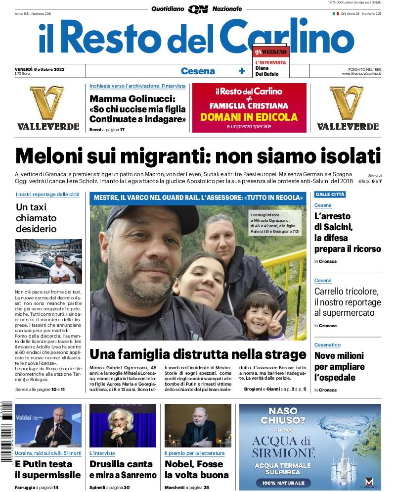 Cesena - venerdì 06 Ottobre 2023