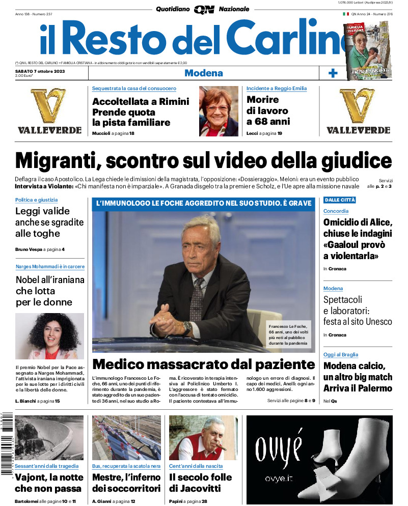 Modena - sabato 07 Ottobre 2023