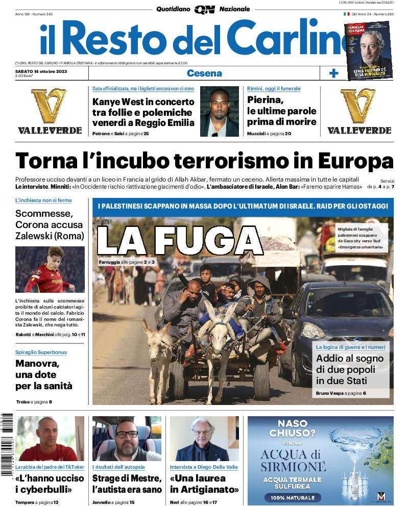 Cesena - sabato 14 Ottobre 2023