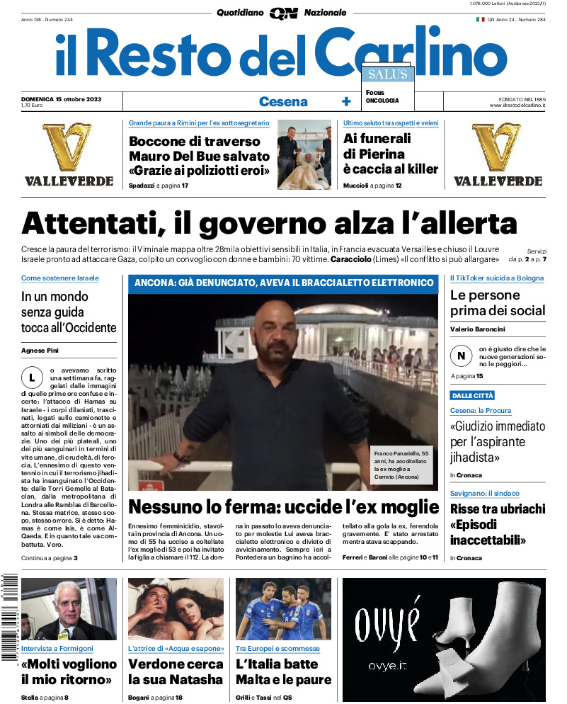 Cesena - domenica 15 Ottobre 2023