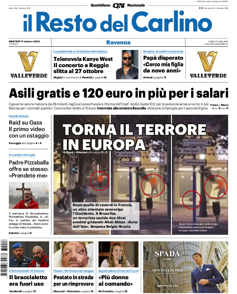 Ravenna - martedì 17 Ottobre 2023