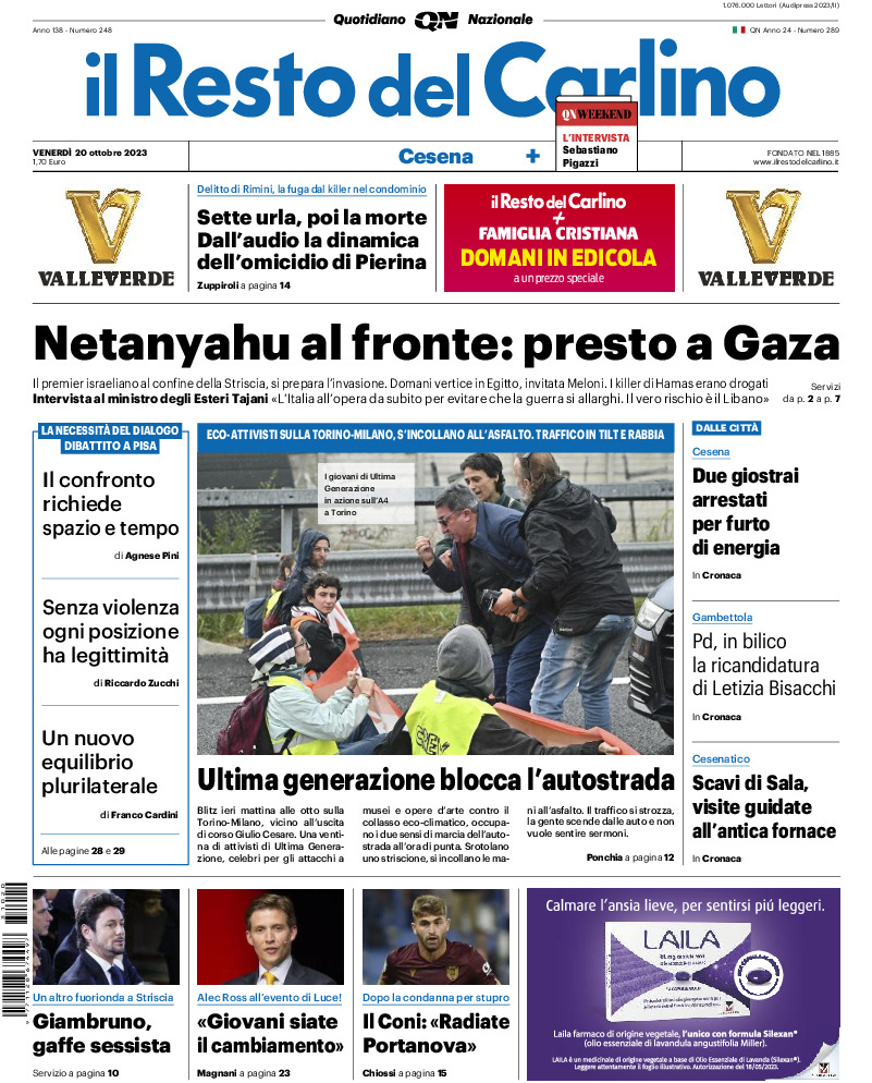 Cesena - venerdì 20 Ottobre 2023