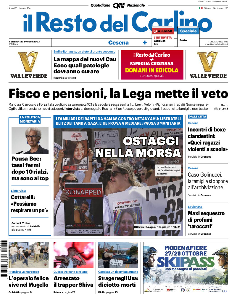 Cesena - venerdì 27 Ottobre 2023