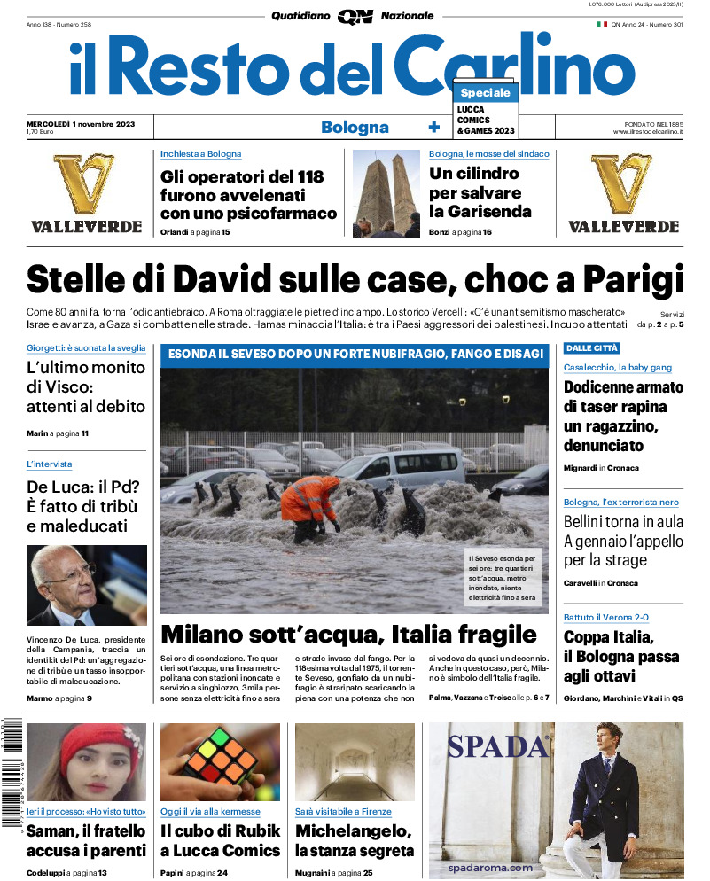 Bologna - mercoledì 01 Novembre 2023