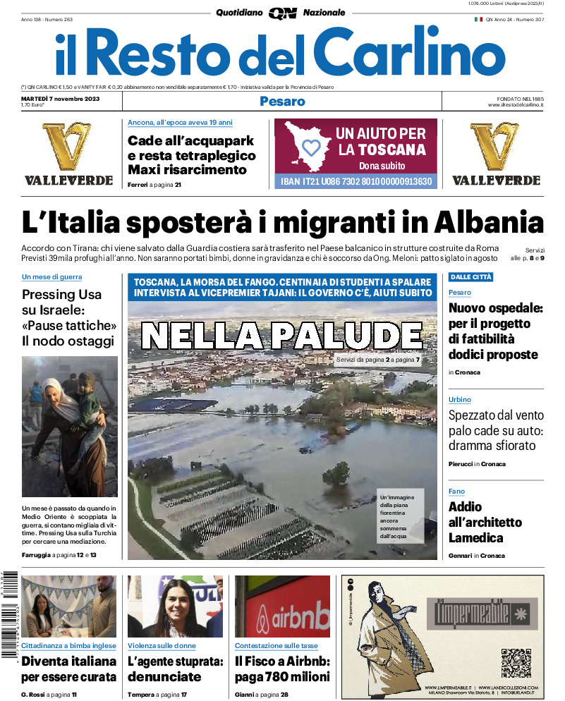Pesaro - martedì 07 Novembre 2023