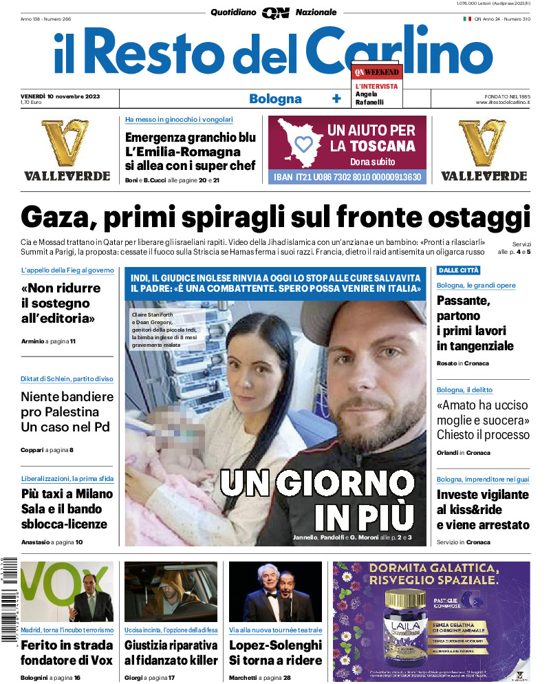Bologna - venerdì 10 Novembre 2023