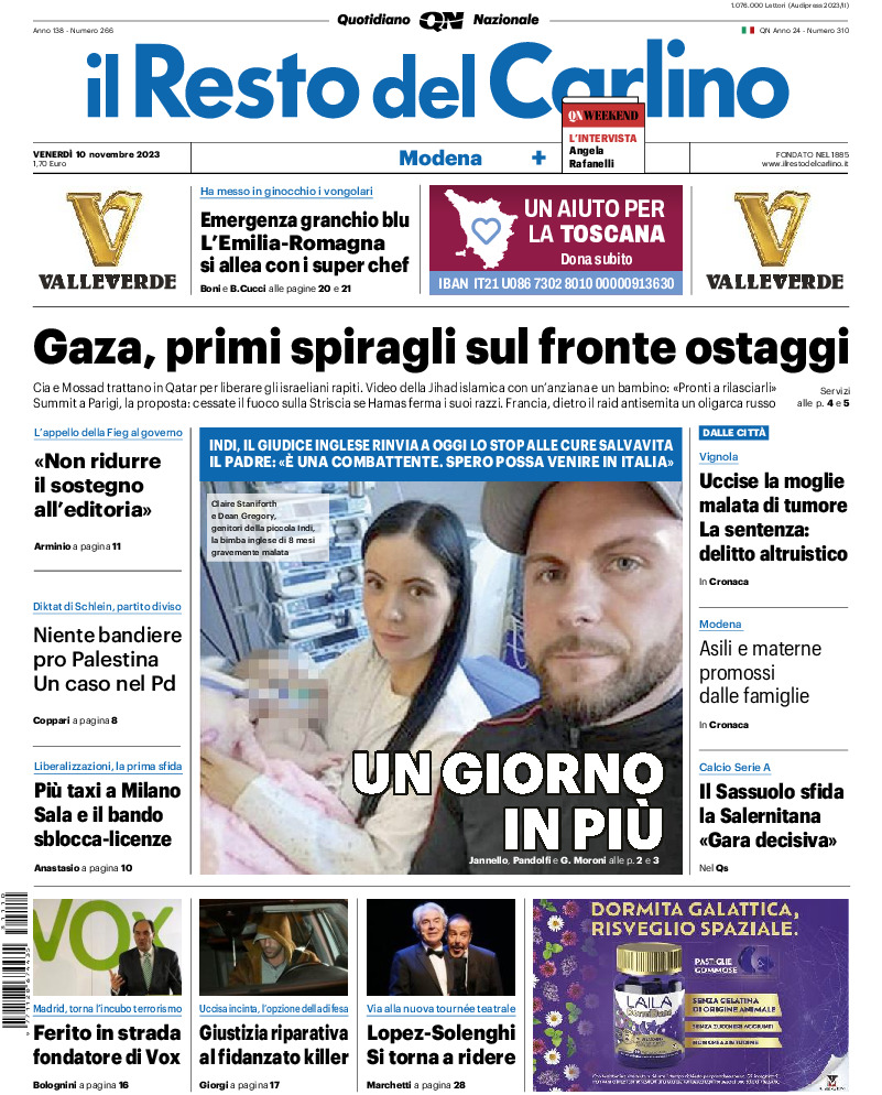 Modena - venerdì 10 Novembre 2023