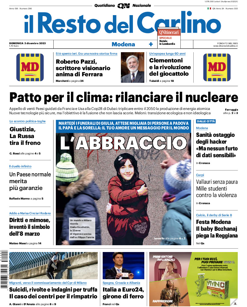 Modena - domenica 03 Dicembre 2023