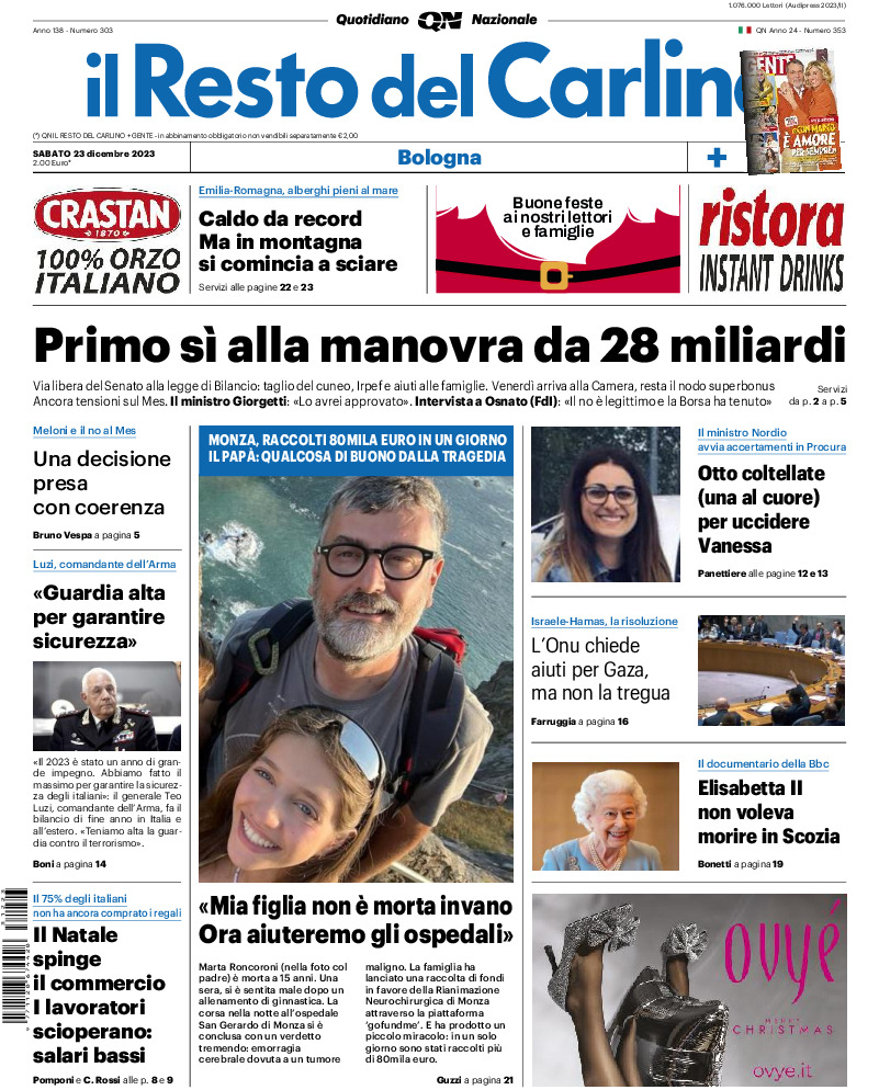 Bologna - sabato 23 Dicembre 2023
