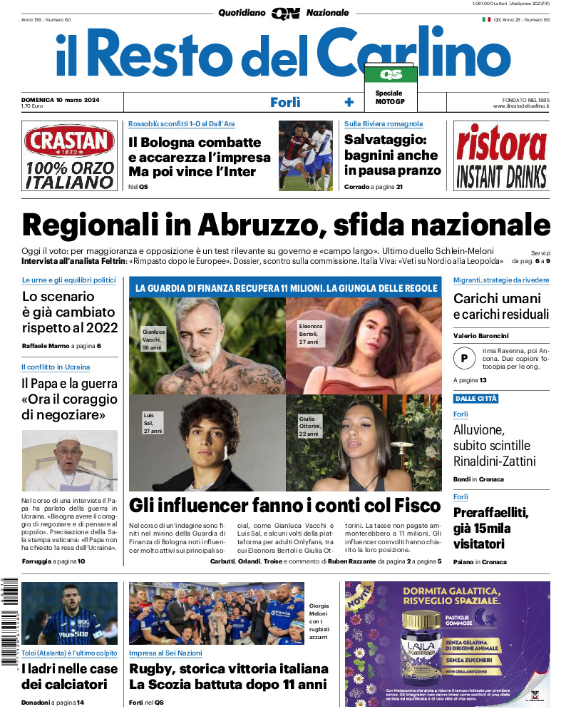 Forlì - domenica 10 Marzo 2024