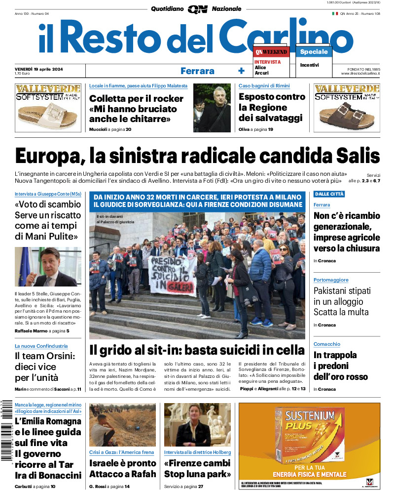 Ferrara - venerdì 19 Aprile 2024