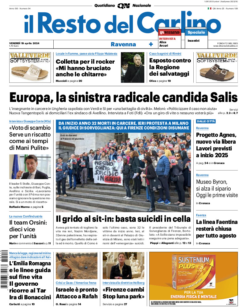 Ravenna - venerdì 19 Aprile 2024
