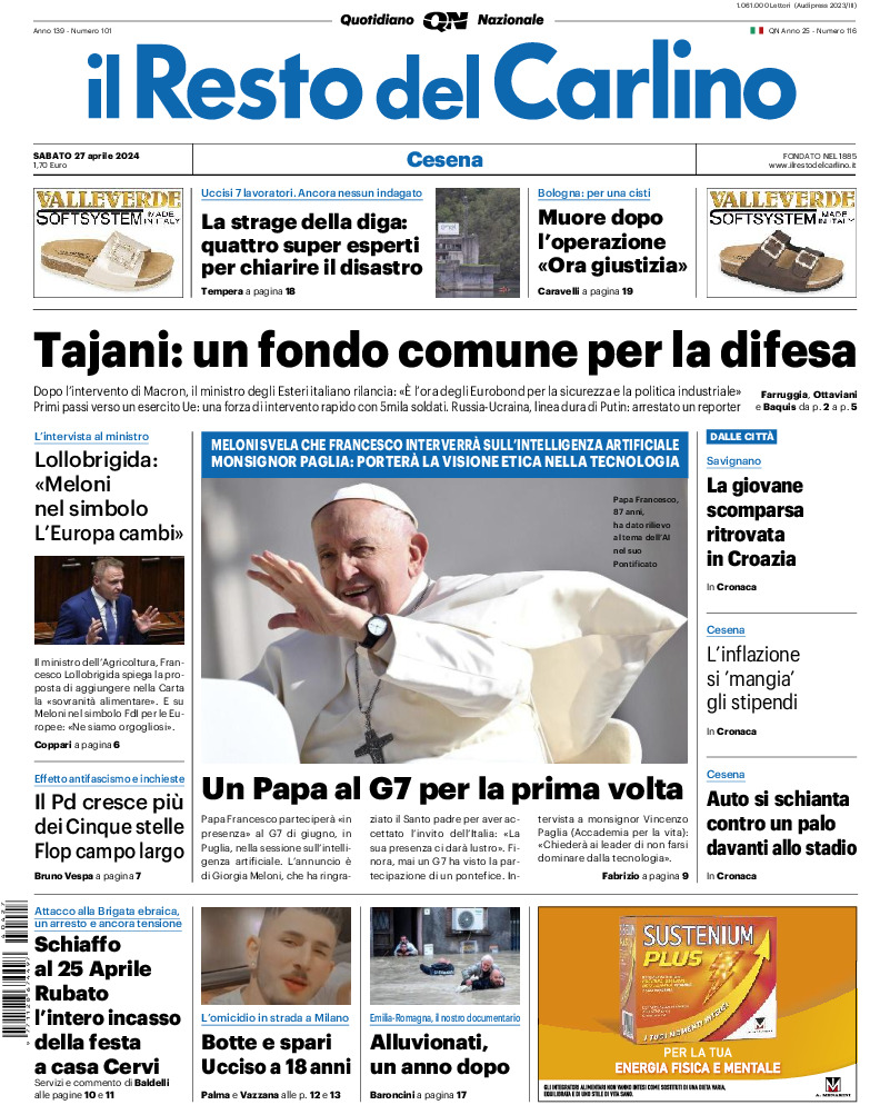 Cesena - sabato 27 Aprile 2024