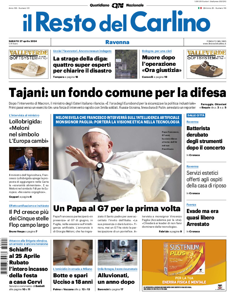 Ravenna - sabato 27 Aprile 2024