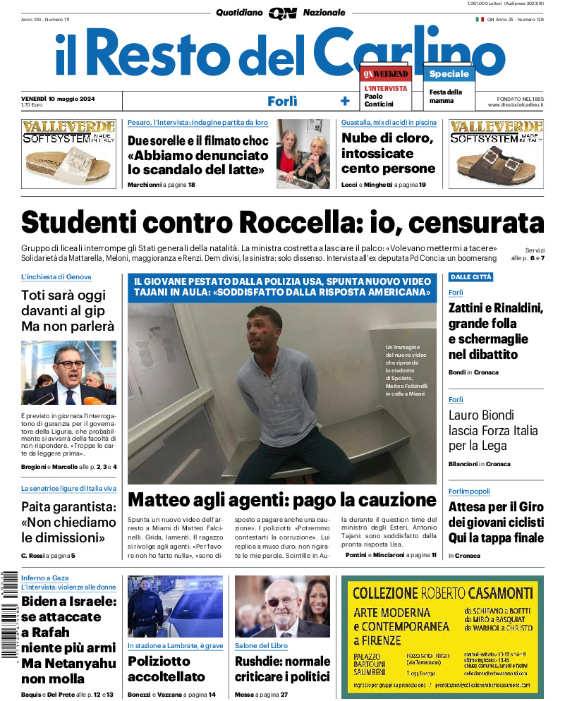 Forlì - venerdì 10 Maggio 2024
