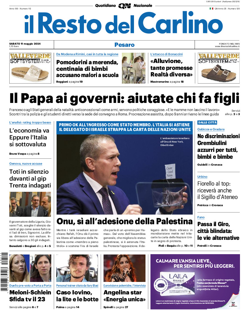 Pesaro - sabato 11 Maggio 2024