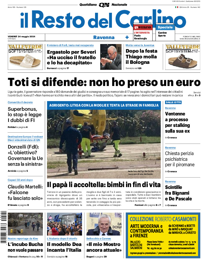 Ravenna - venerdì 24 Maggio 2024