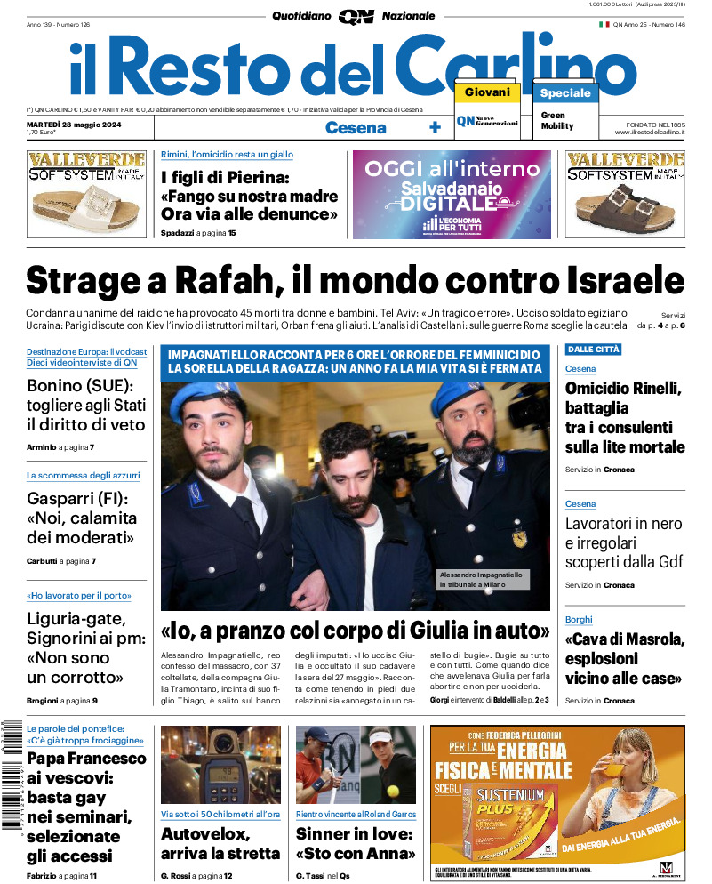 Cesena - martedì 28 Maggio 2024