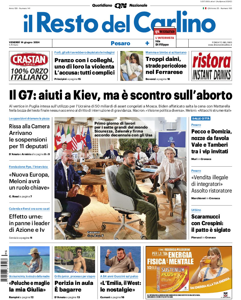Pesaro - venerdì 14 Giugno 2024