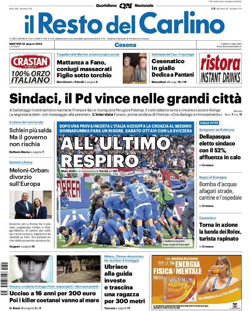Cesena - martedì 25 Giugno 2024