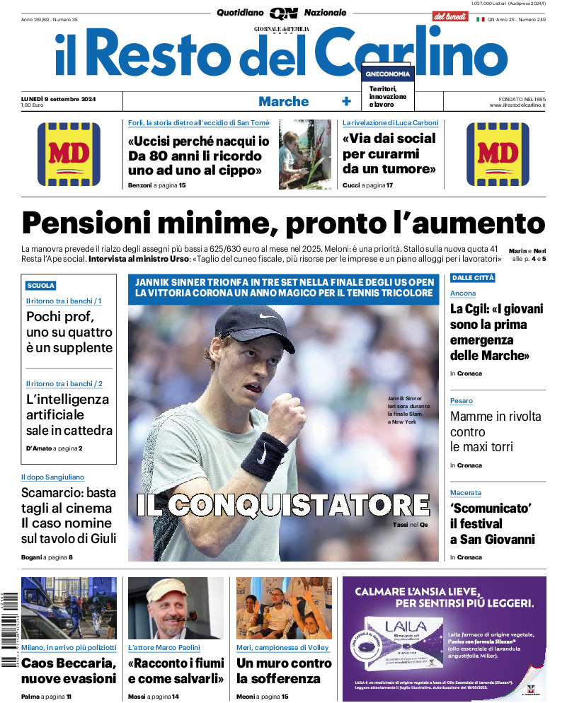 Pesaro - lunedì 09 Settembre 2024