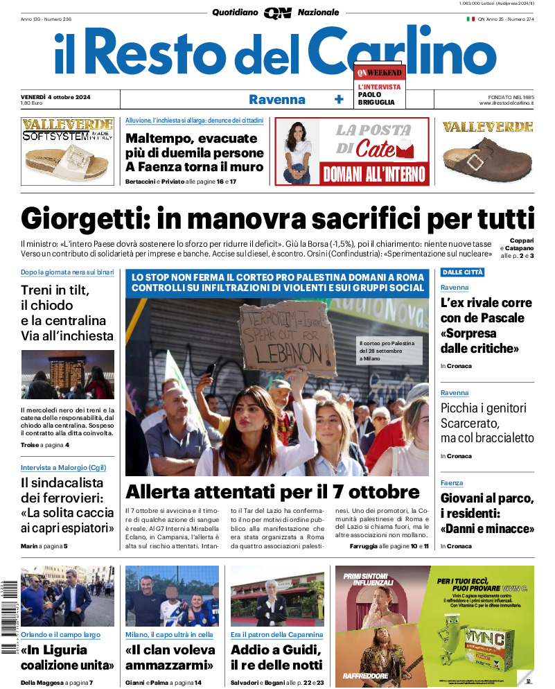 Ravenna - venerdì 04 Ottobre 2024