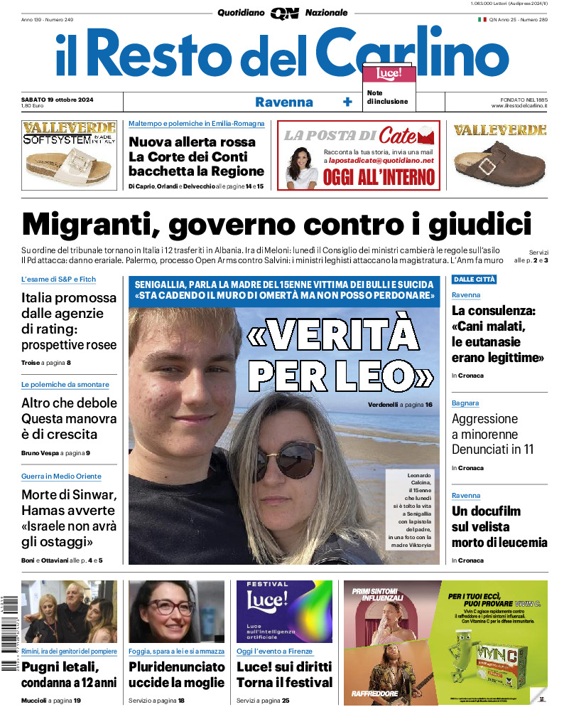 Ravenna - sabato 19 Ottobre 2024