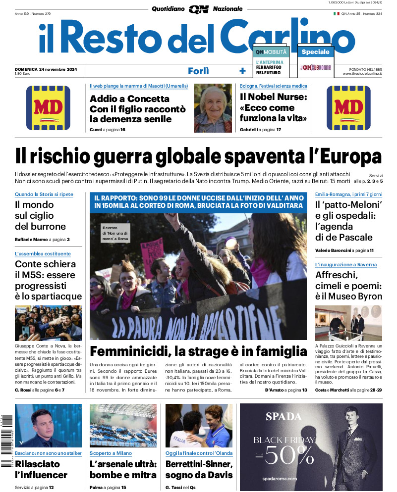 Forlì - domenica 24 Novembre 2024