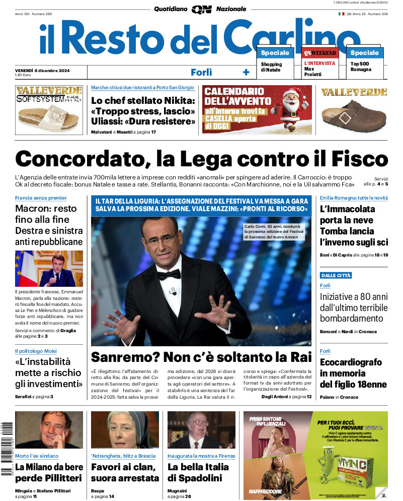Forlì - venerdì 06 Dicembre 2024