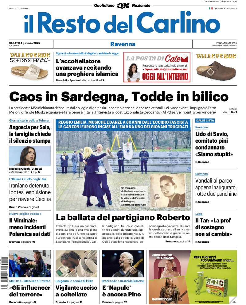 Ravenna - sabato 04 Gennaio 2025