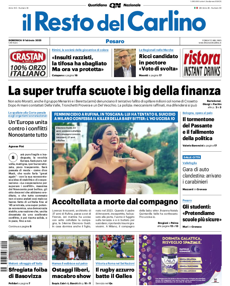 Pesaro - domenica 09 Febbraio 2025
