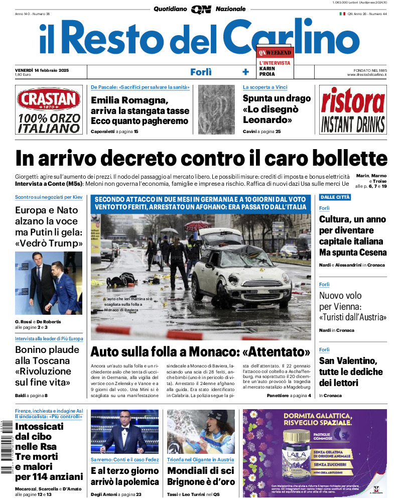 Forlì - venerdì 14 Febbraio 2025