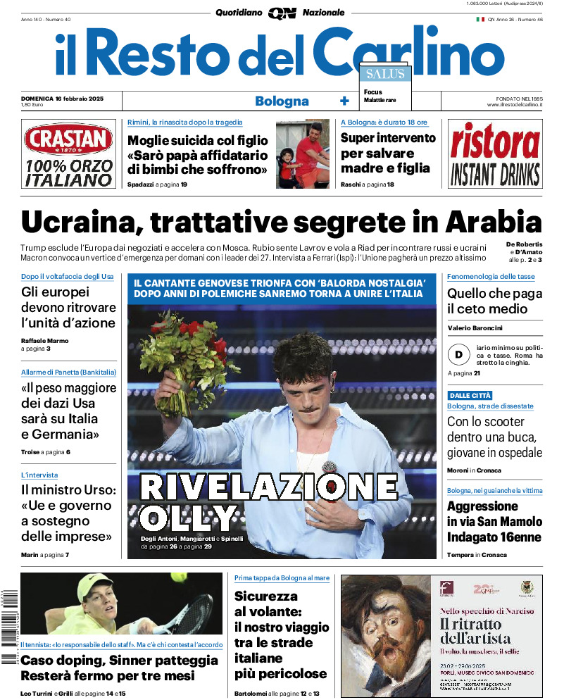 Bologna - domenica 16 Febbraio 2025