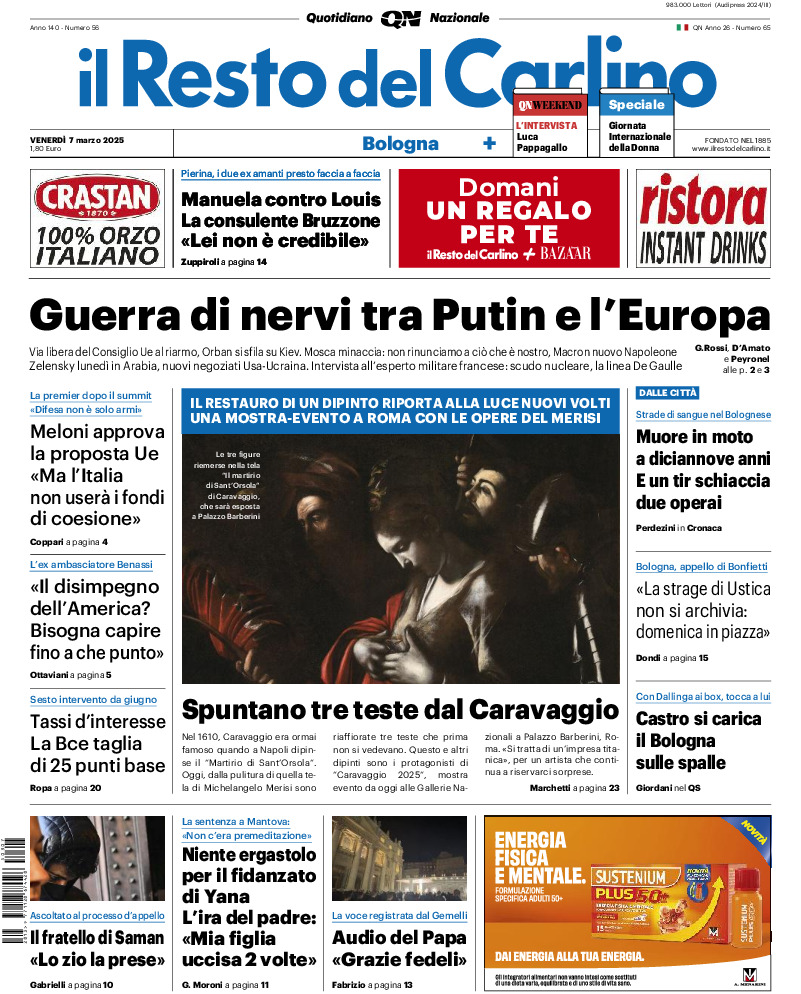 Bologna - venerdì 07 Marzo 2025