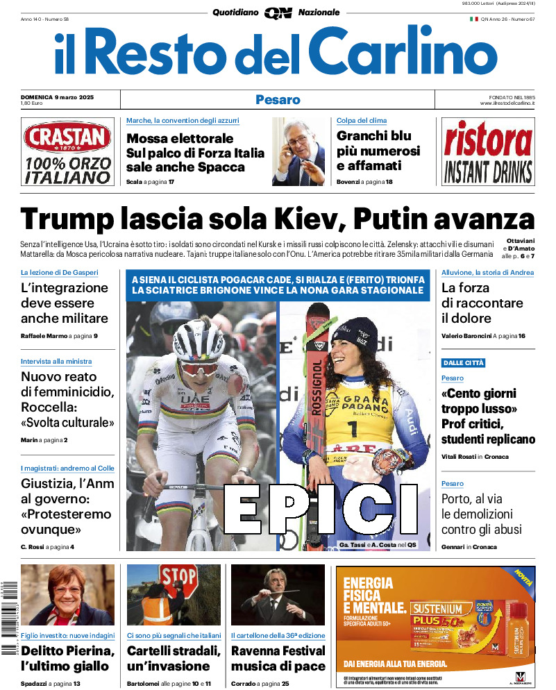Pesaro - domenica 09 Marzo 2025