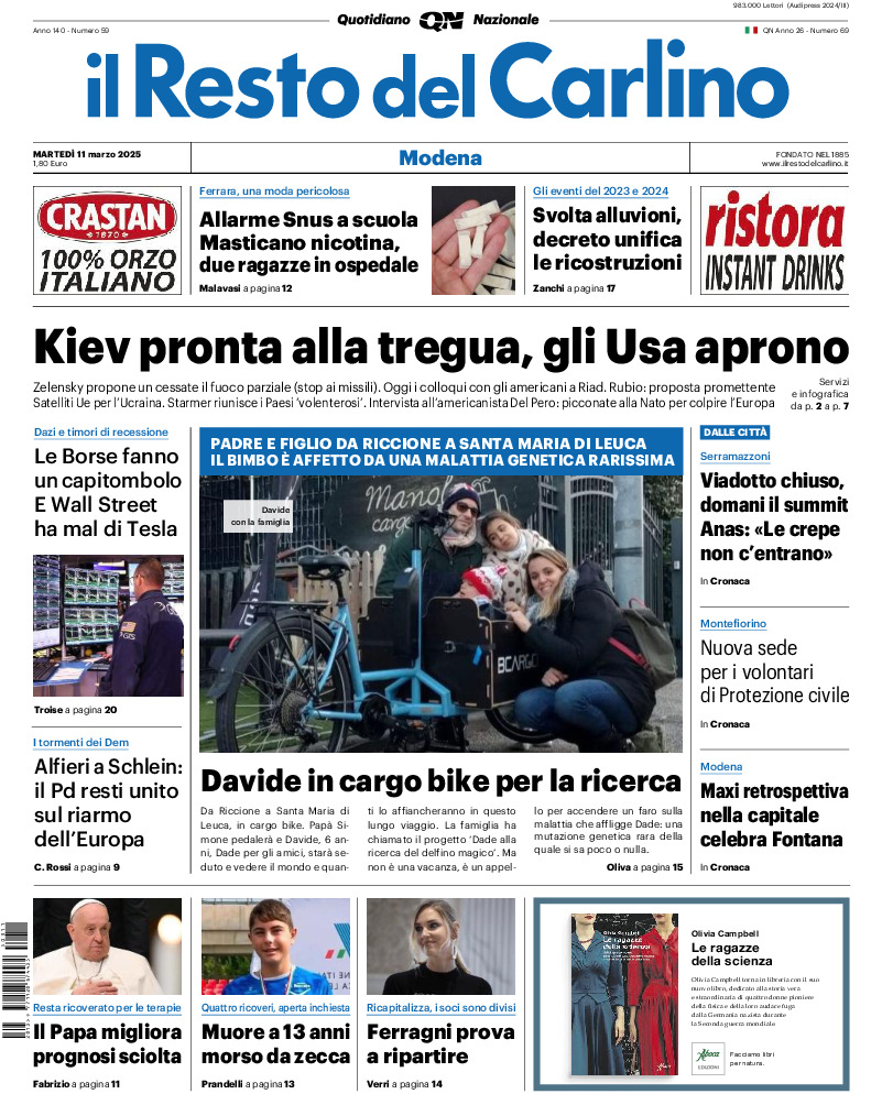 Modena - martedì 11 Marzo 2025