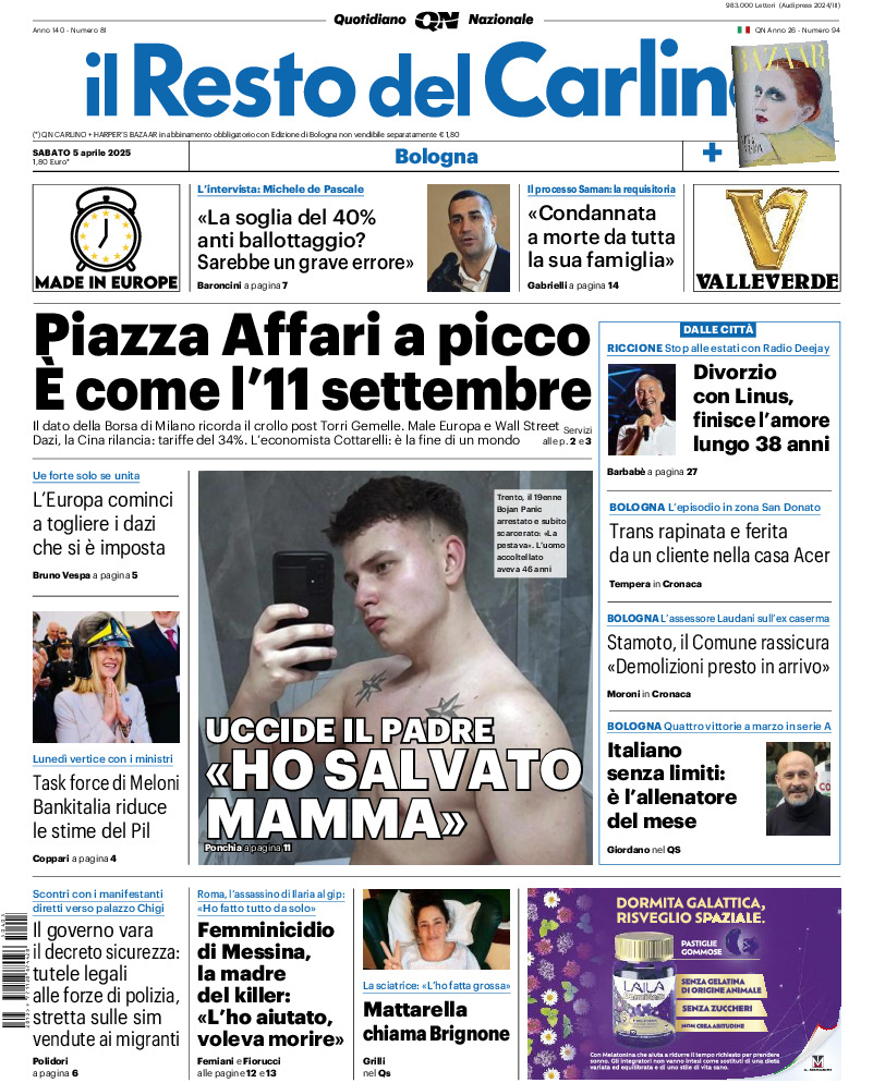 Bologna - sabato 05 Aprile 2025