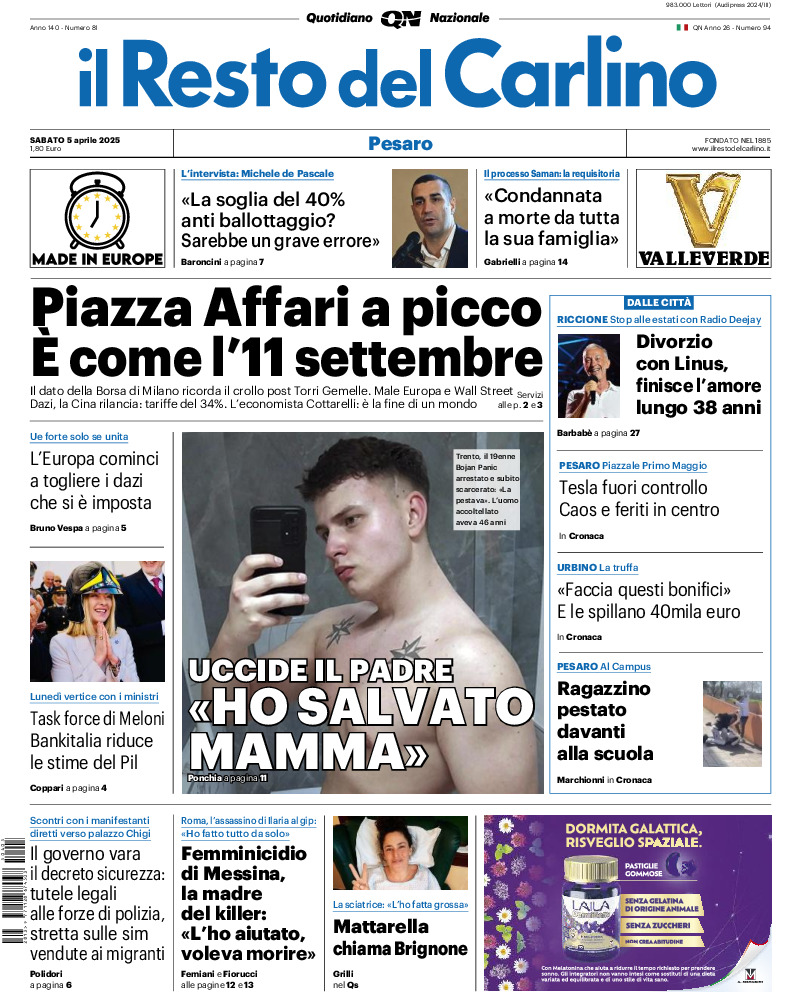 Pesaro - sabato 05 Aprile 2025