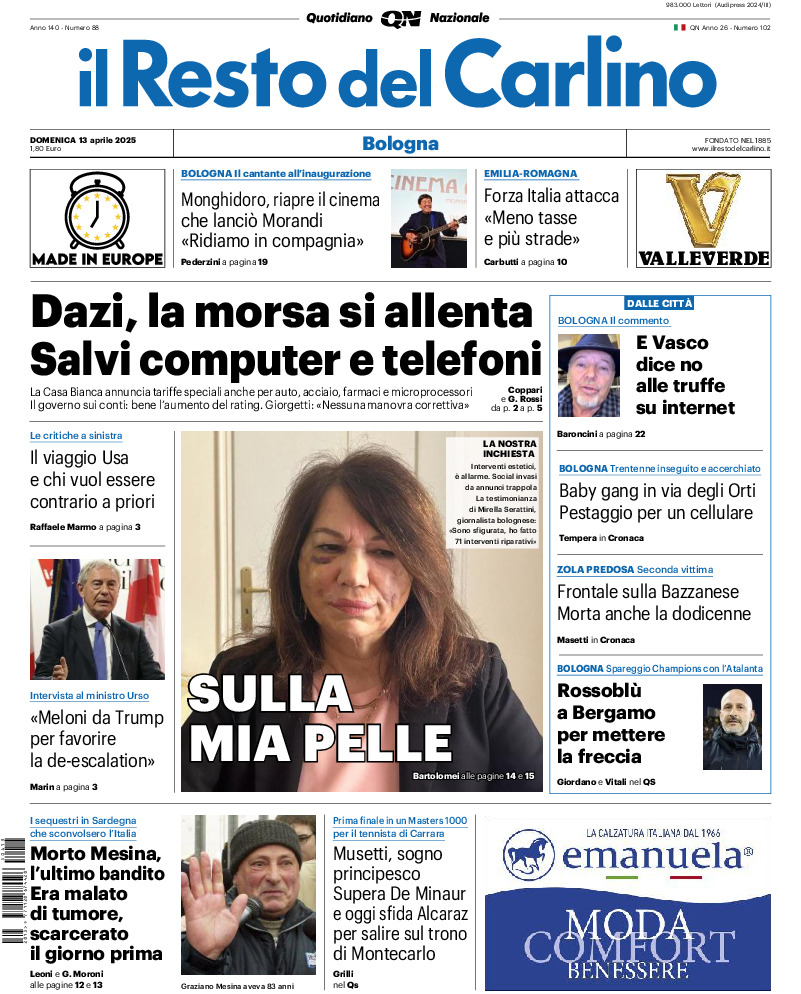 Bologna - domenica 13 Aprile 2025