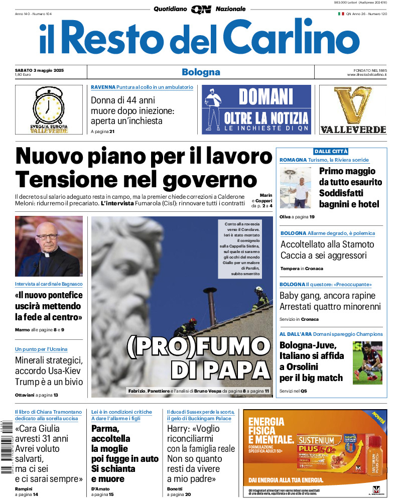 Bologna - sabato 03 Maggio 2025
