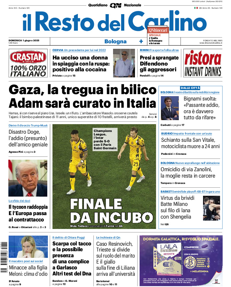 Bologna - domenica 01 Giugno 2025