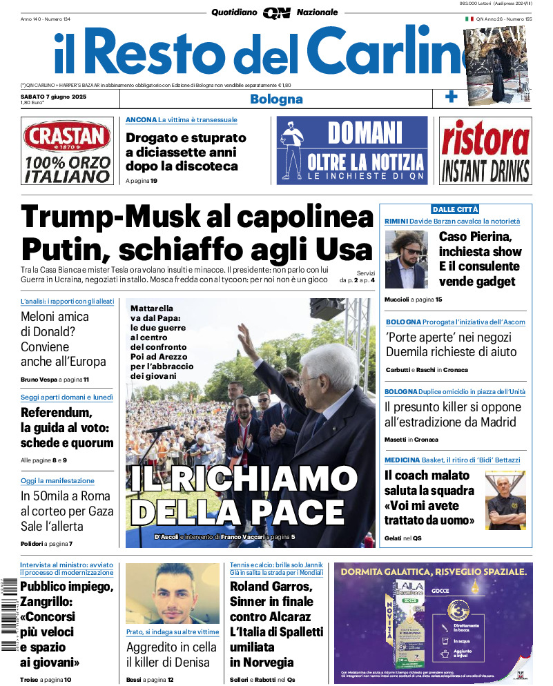 Bologna - sabato 07 Giugno 2025