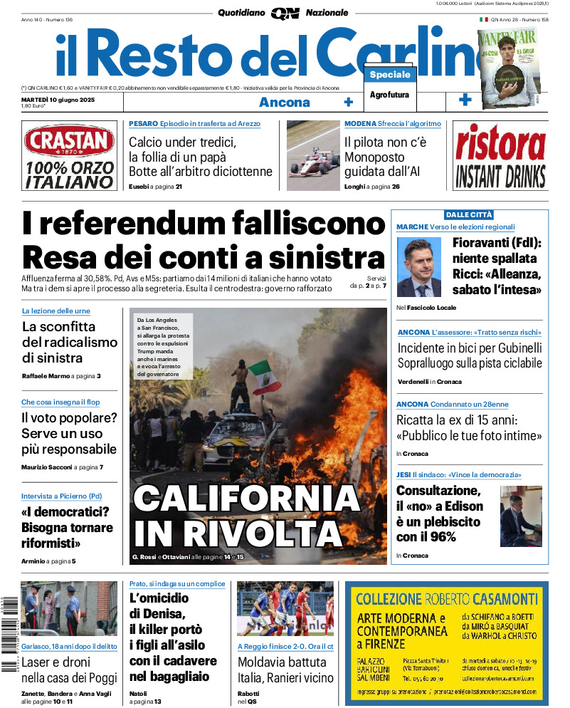 Ancona - martedì 10 Giugno 2025