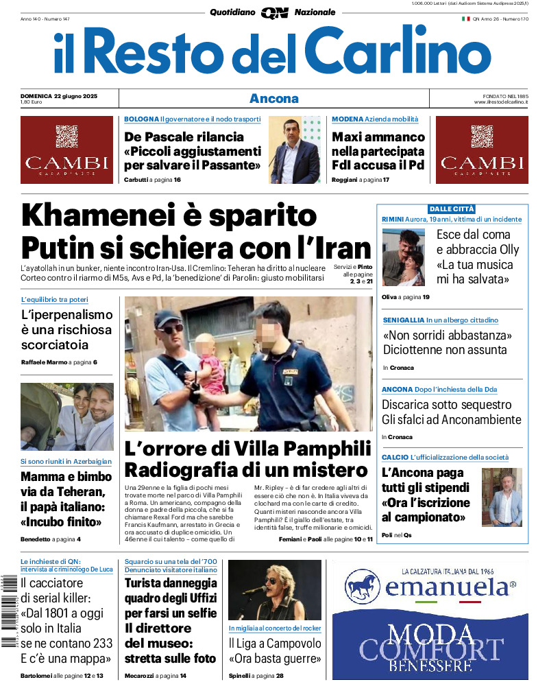 Ancona - domenica 22 Giugno 2025