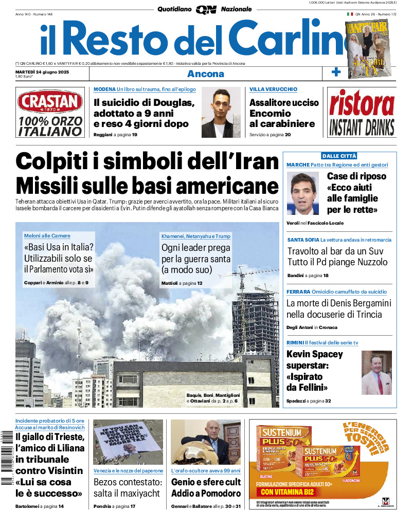Ancona - martedì 24 Giugno 2025