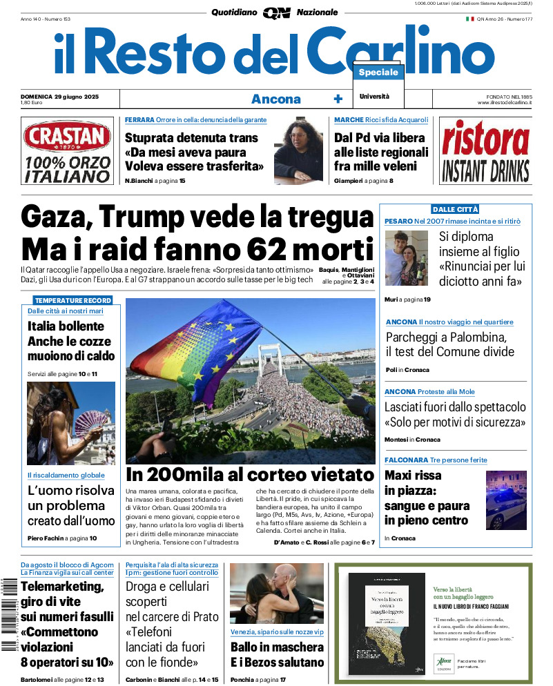 Ancona - domenica 29 Giugno 2025