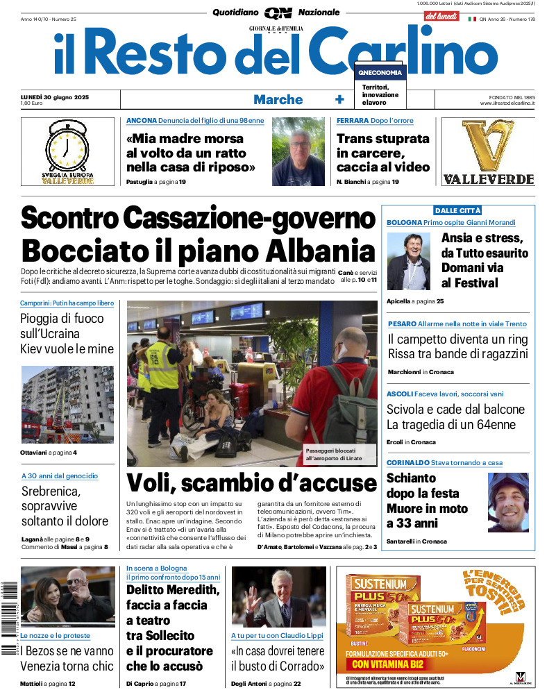 Pesaro - lunedì 30 Giugno 2025