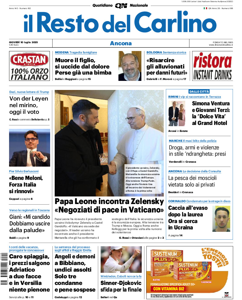 Ancona - giovedì 10 Luglio 2025