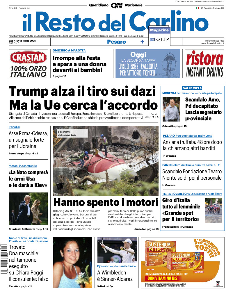 Pesaro - sabato 12 Luglio 2025